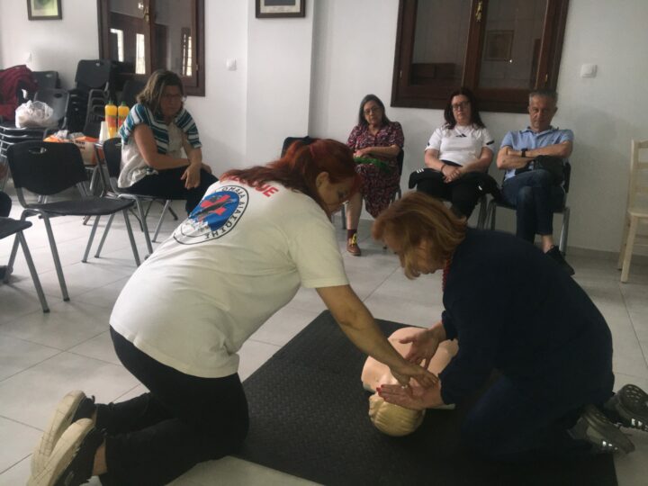 Επιτυχημένο το σεμινάριο πρώτων βοηθειών στα Καλά Νερά